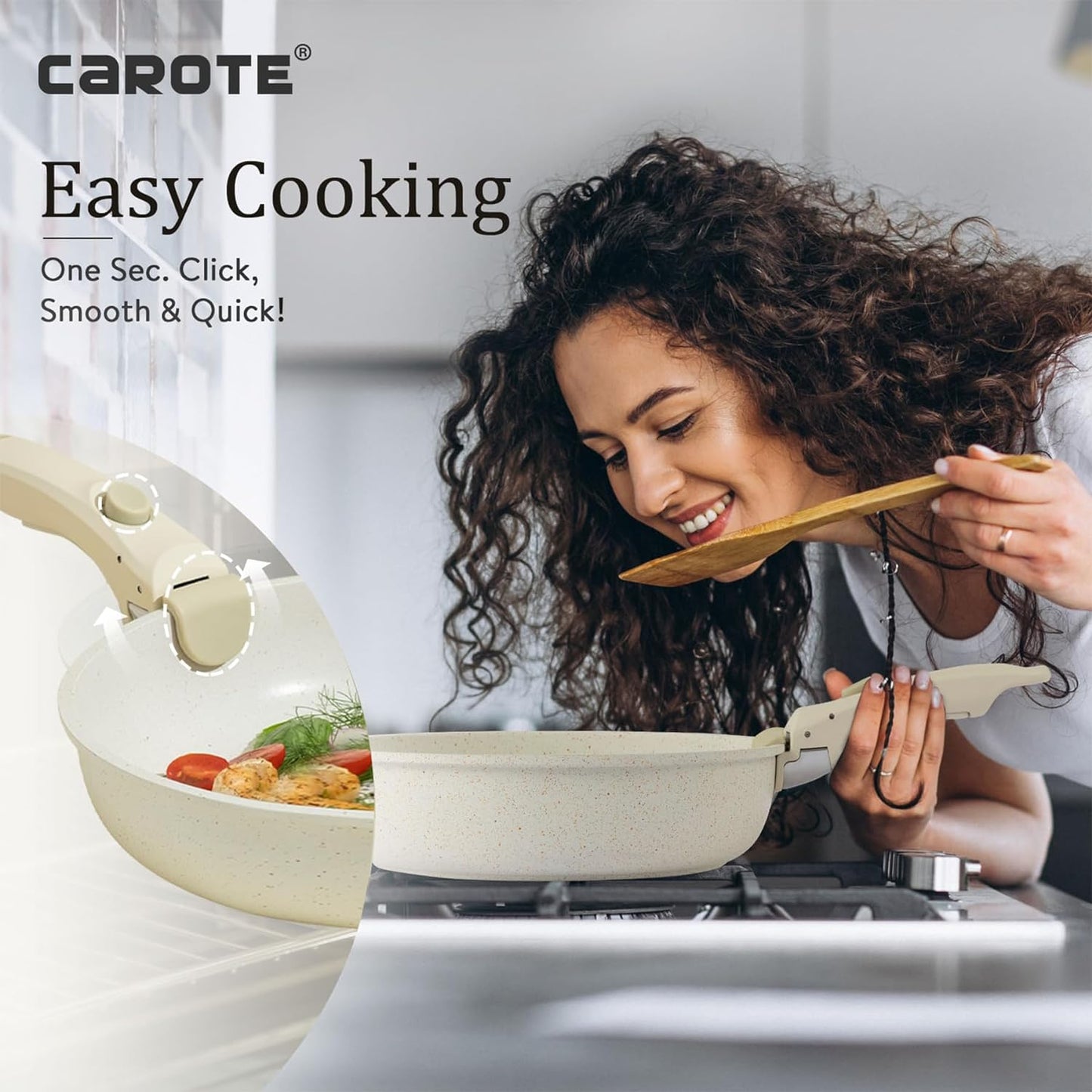 CAROTE™ (11pcs) Pots & Pans Set